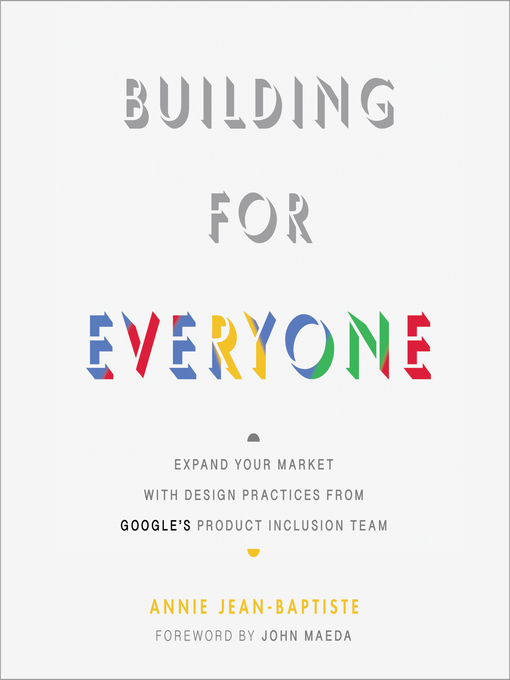 Title details for Building For Everyone by Annie Jean-Baptiste - Available